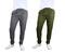 Galaxy By Harvic Slim Fit Basic Stretch Twill Men's Joggers 2 Pack